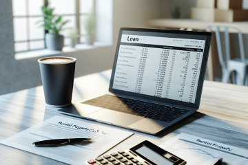 Professional illustration about DSCR loans