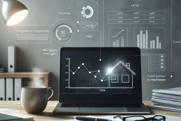 Professional illustration about fast mortgage loan approval