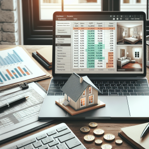 Professional illustration about investment property loans