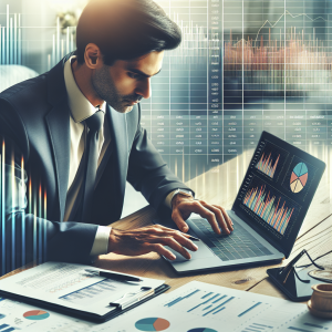 Professional illustration about real estate investment financing