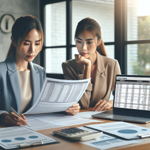 Professional illustration about shopping mortgage rates