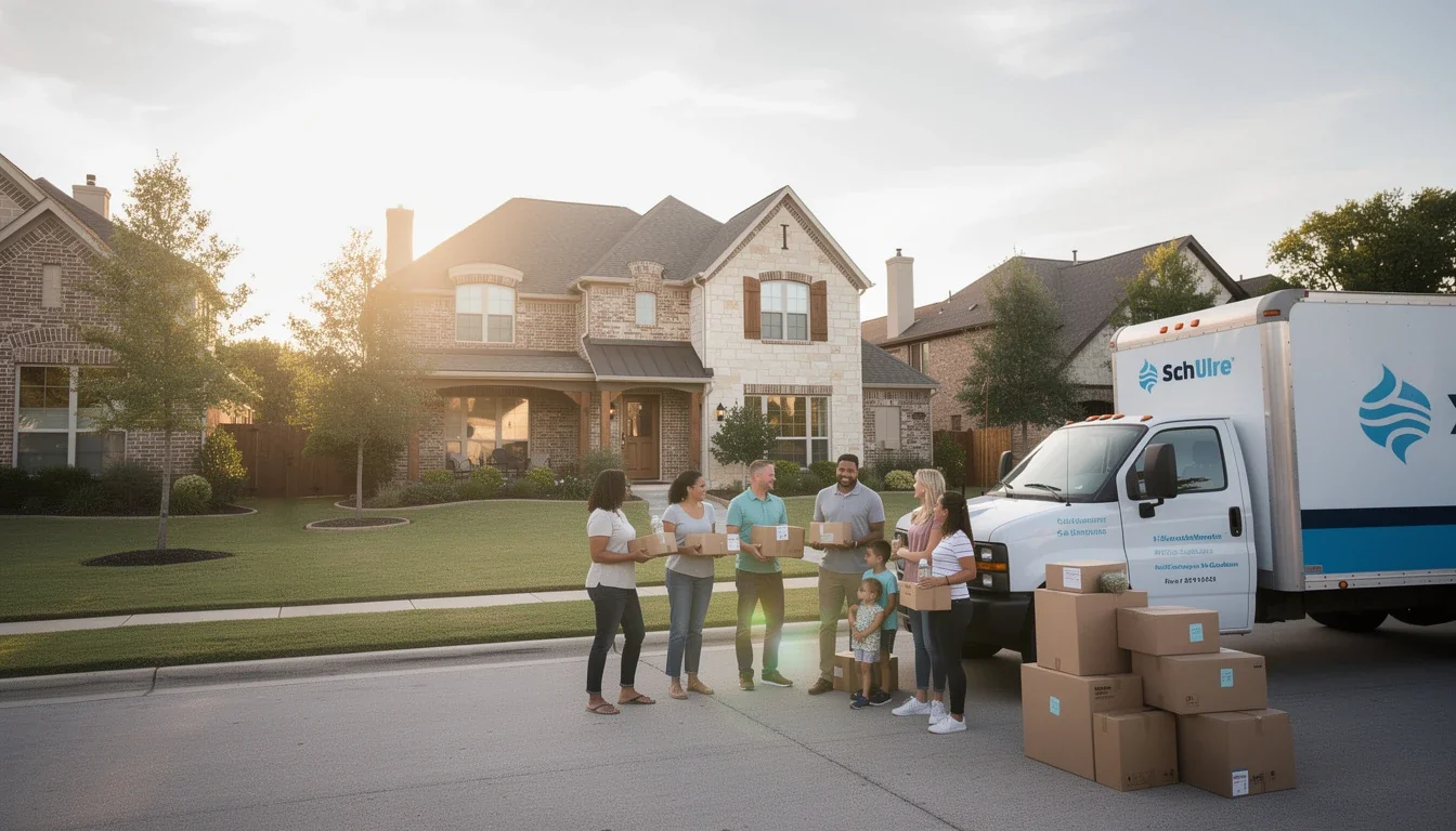 A professional team working on mortgage options for southlake tx movers 2026 solutions in a modern office environment