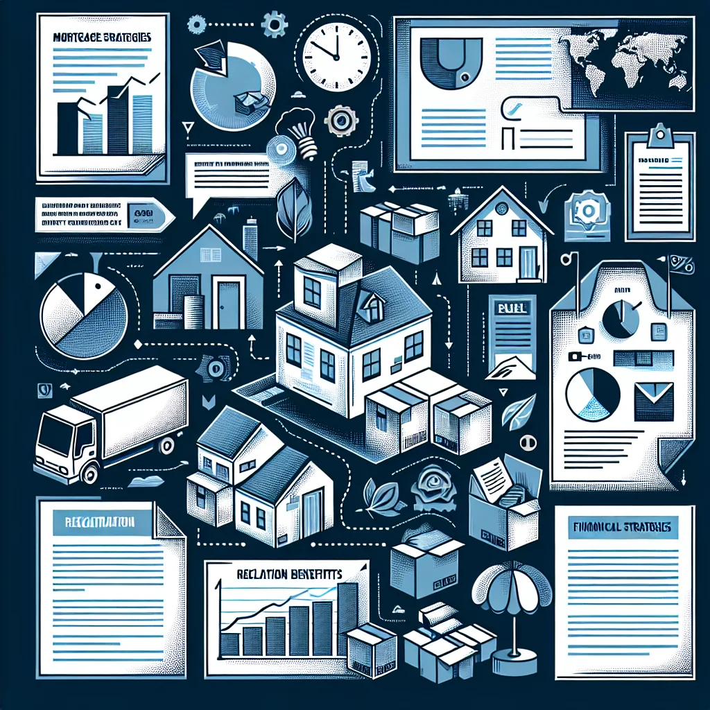 An illustrated diagram showing the key benefits of mortgage strategies for southlake relocation strategies