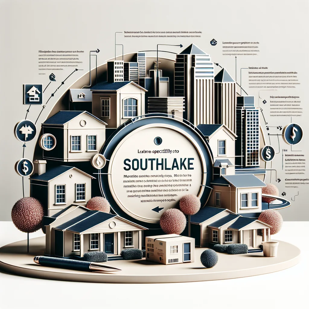 A step-by-step visual process guide demonstrating how mortgage strategies for southlake relocation works