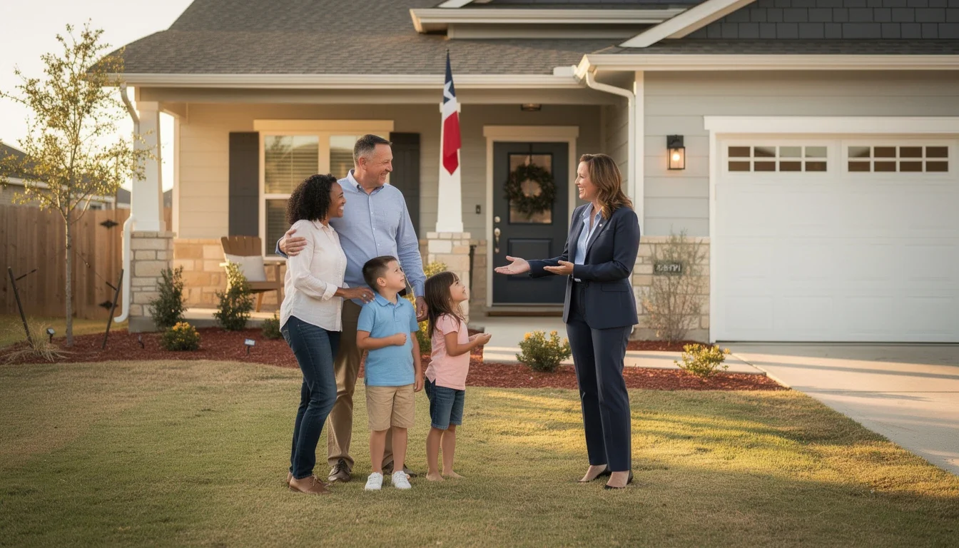 An illustrated diagram showing the key benefits of refinance your home loan in texas strategies