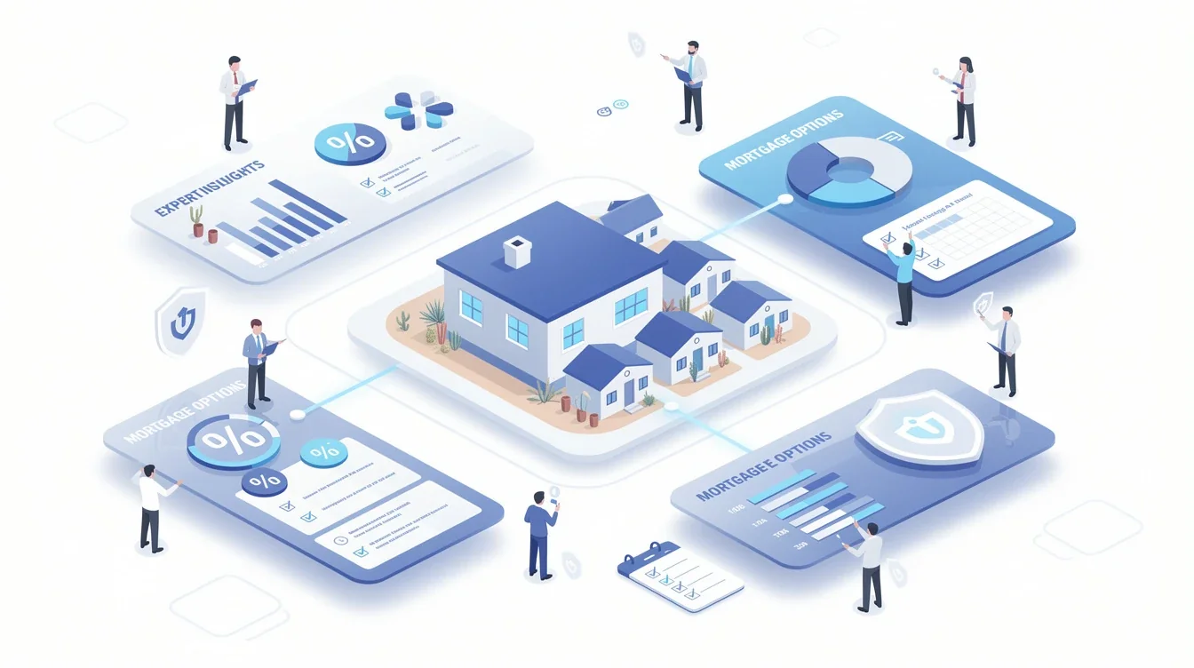 A summary infographic highlighting best practices for mortgage options with tax benefits for texas investors