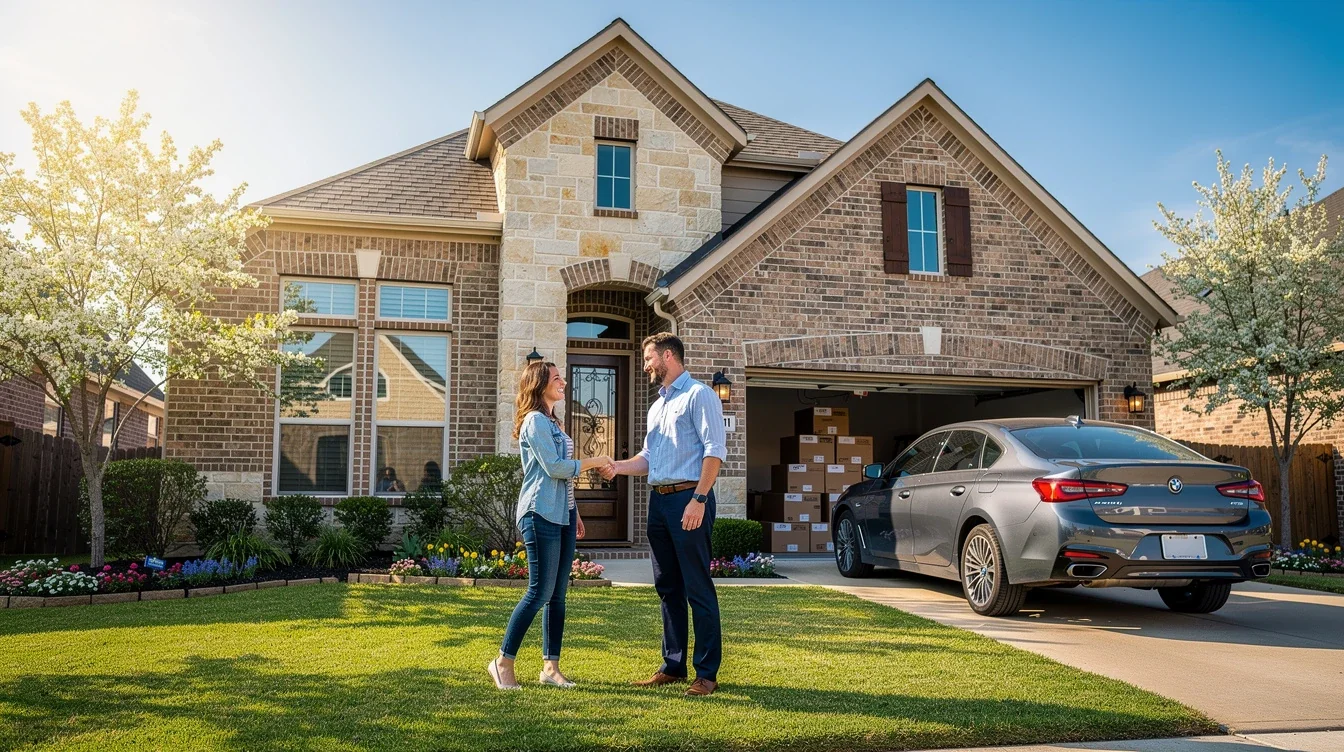 An illustrated diagram showing the key benefits of spring 2026 mortgage timing southlake tx strategies