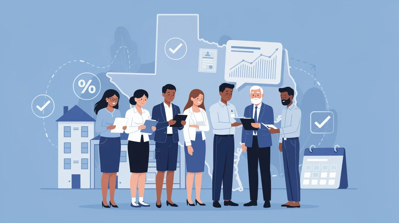 A summary infographic highlighting best practices for teacher mortgage loan programs texas