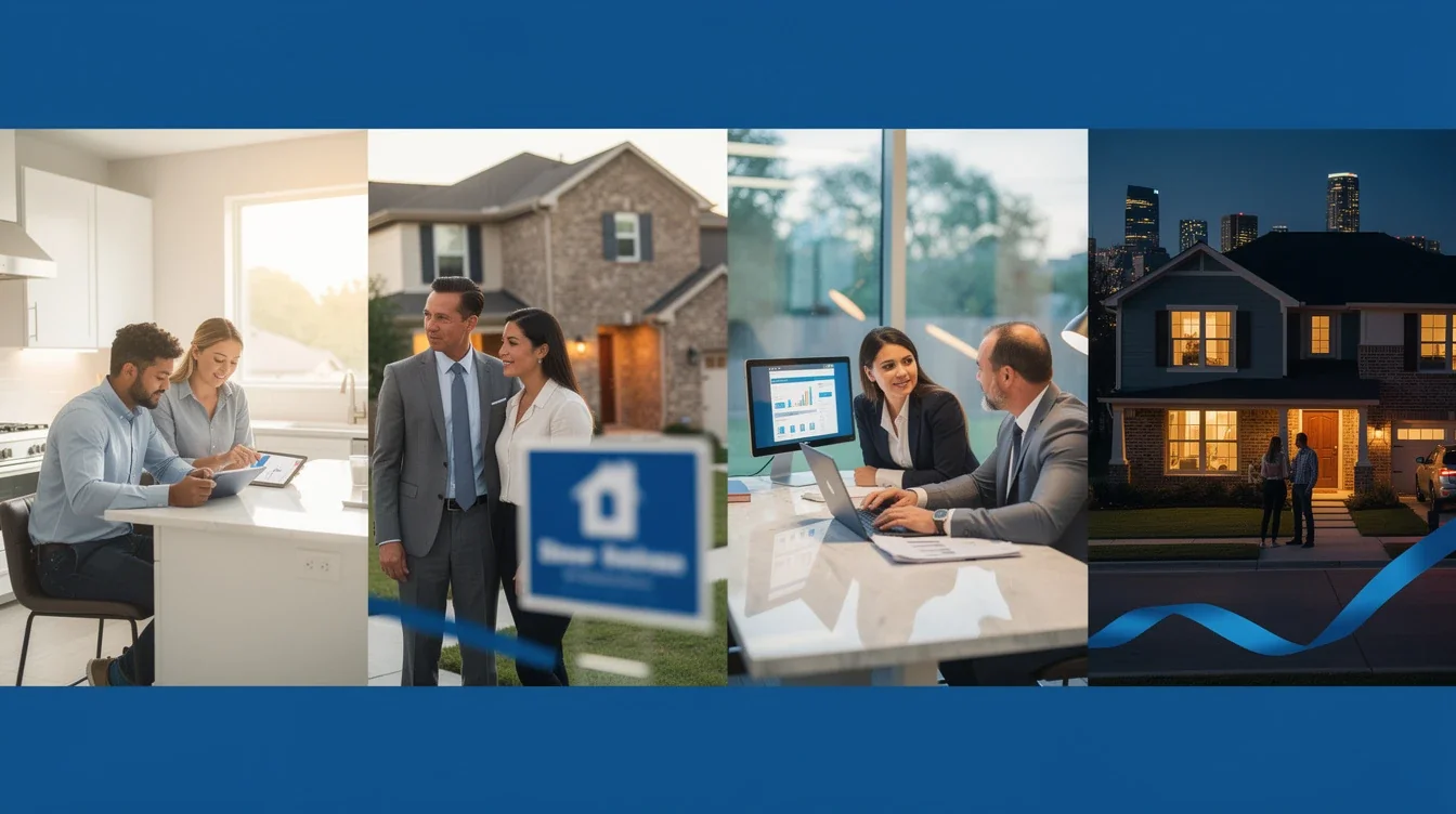 A step-by-step visual process guide demonstrating how best mortgage application timing dfw market works