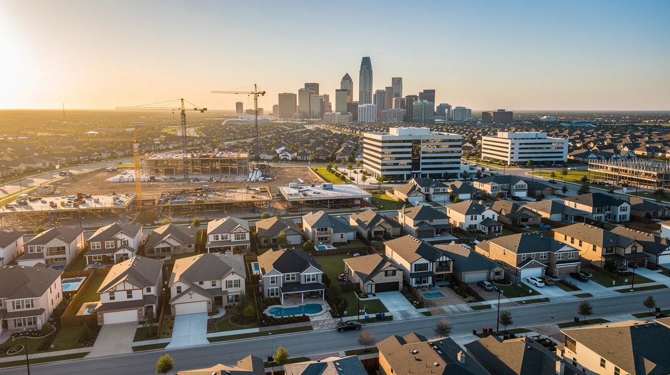 A professional team working on impact of workforce shifts on texas mortgage approval solutions in a modern office environment