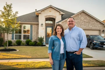A professional team working on mortgage recasting benefits texas homeowners solutions in a modern office environment